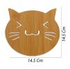 Cartoon Coasters Cup Carriers For Drinks Table Placemats Wood Drink Drinking Coaster Coffee Mug Rack Coffee Cup Stand Cup Coaster Wood Cup Wooden Dini